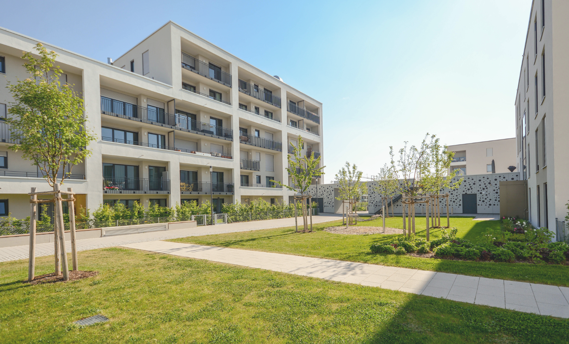 Moderne Immobilienarchitektur